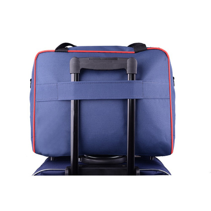 Torba podróżna podręczna PELLUCCI RGL WIZZ AIR M2 Granatowo czerwona