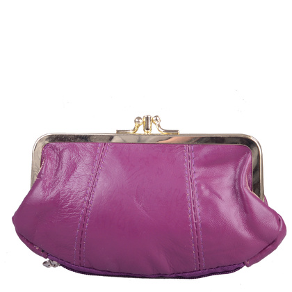 Portfel damski skrzany KEMER 19-32 Fiolet - min. zamówienie 20 / 50 / 100 szt.