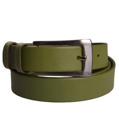 Pasek damski skórzany KEMER 55-90/25-S3-478 Zielony - min. zamówienie 20 / 50 / 100 szt.