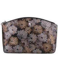 Kosmetyczka skórzana KEMER KO252 Złota łuska - min. zamówienie 20 / 50 / 100 szt.