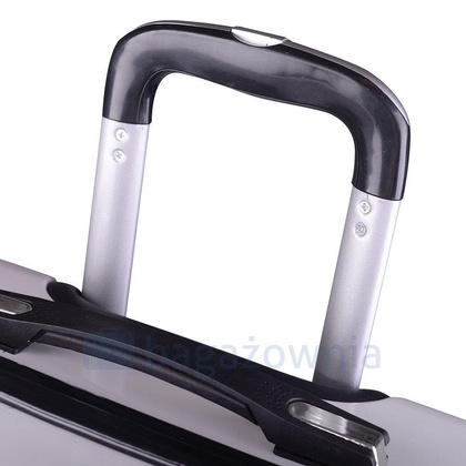 Średnia walizka KEMER RGL PRINT M Biedronka Biało Czerwona