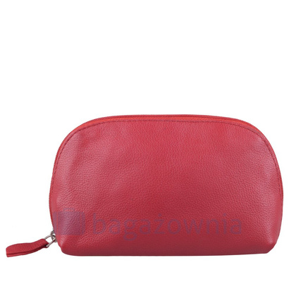 Kosmetyczka skórzana KEMER 527055 Czerwona - min. zamówienie 20 / 50 / 100 szt.