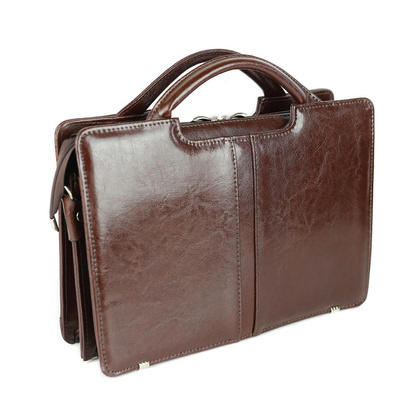 Teczka damska exclusive - jasny brąz KEMER