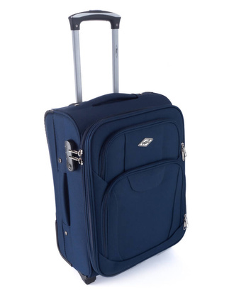 Mała kabinowa walizka PELLUCCI RGL 1003 S Granatowa