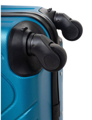 Zestaw 4 walizek PELLUCCI  RGL 741 Bordowy