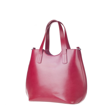 Torebka damska skórzana KEMER 332 Czerwona - min. zamówienie 20 / 50 / 100 szt.