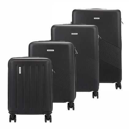 Zestaw  z czterech walizek W3028 18/20/24/28 zielony KEMER