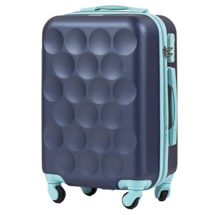 Mała kabinowa walizka WINGS KD02 S Granatowa