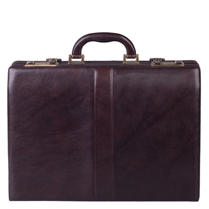 Neseser skórzany BELLUCCI A4-16-S1-154 Brązowy - min. zamówienie 20 / 50 / 100 szt.