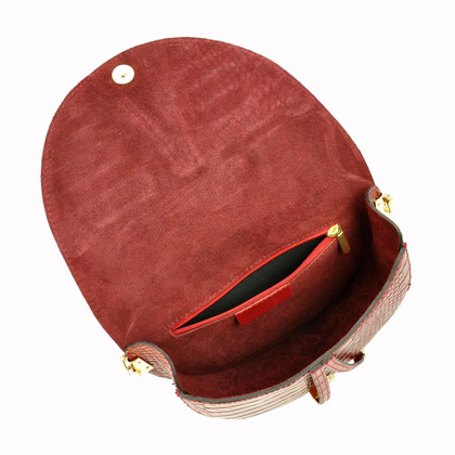 Torebka damska skórzana KEMER 19-16 COCO Popiel