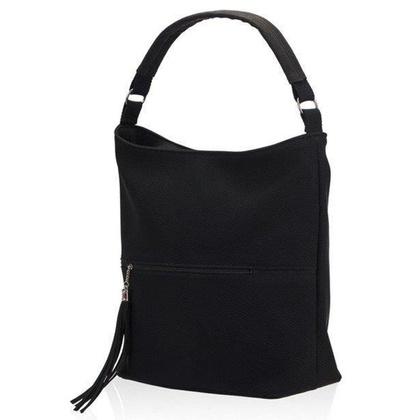 Torebka damska na ramię KEMER SOLIER ML10 Czarna - min. zamówienie 20 / 50 / 100 szt.