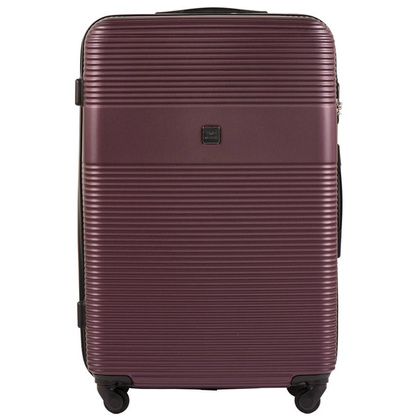 Duża walizka WINGS 5398 L Bordowa