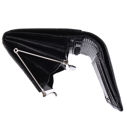 Portfel damski skórzany KEMER P11 Czarny - min. zamówienie 20 / 50 / 100 szt.