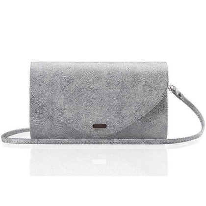 Torebka wizytowa KEMER SOLIER F15 Srebrny Brokat - min. zamówienie 20 / 50 / 100 szt.