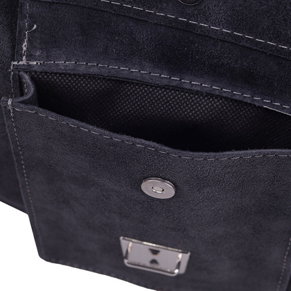 Torba skórzana na ramię KEMER CH 03 Czarna - min. zamówienie 20 / 50 / 100 szt.