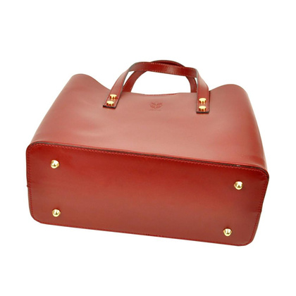 Torebka skórzana PELLUCCI 1910 Brązowa