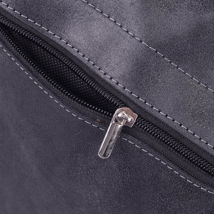 Torba na ramię skórzana KEMER CH 1102 Czarna - min. zamówienie 20 / 50 / 100 szt.