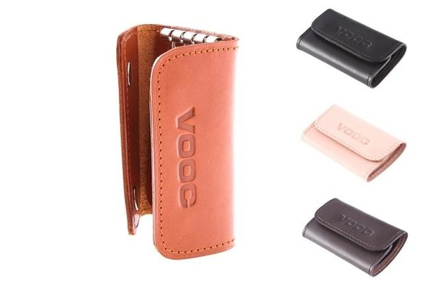 Etui na klucze skórzane Vintage P10 czarny