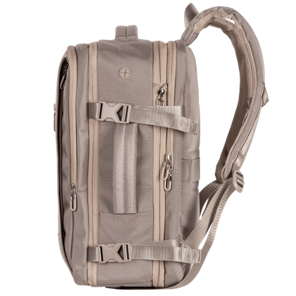 Plecak wielofunkcyjny WINGS SKYLARK poszerzany Easy Pack Beżowy