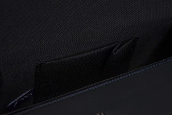 Torebka wizytowa KEMER SOLIER F13 Czarna - min. zamówienie 20 / 50 / 100 szt.