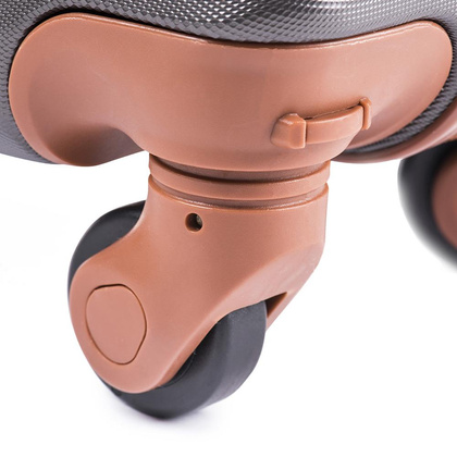 Mała kabinowa walizka WINGS 402 XS Bordowa