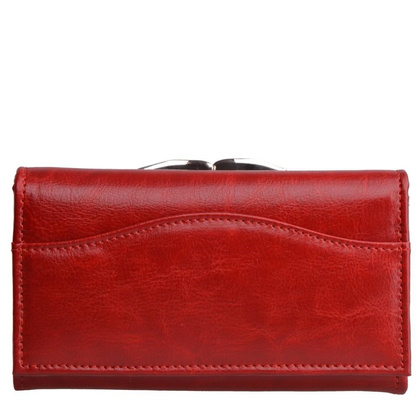 Portfel damski skórzany KEMER P15 Czerwony - min. zamówienie 20 / 50 / 100 szt.