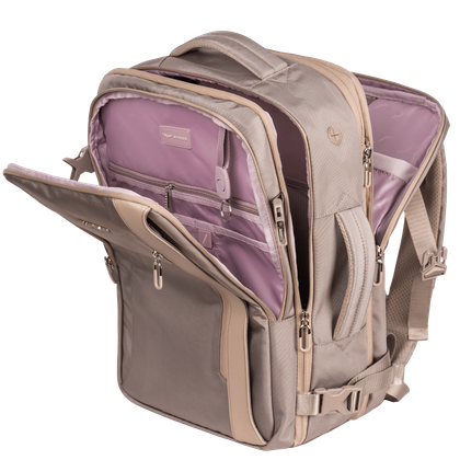 Plecak wielofunkcyjny WINGS SKYLARK poszerzany Easy Pack Czarny