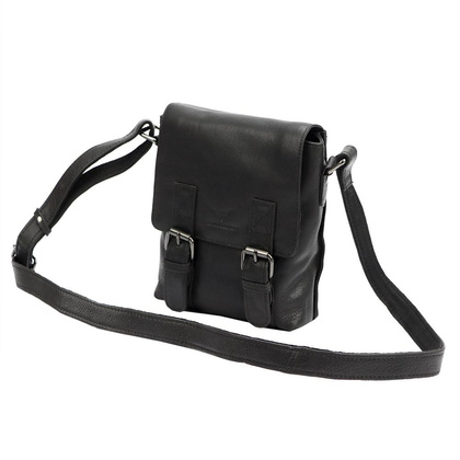 Klasyczna saszetka Nordee HN1550 czarny  KEMER