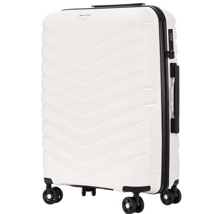 Zestaw 3 walizek WINGS PHX01-3 White