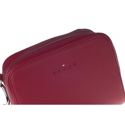 Torebka damska skórzana KEMER R264 Czerwona - min. zamówienie 20 / 50 / 100 szt.