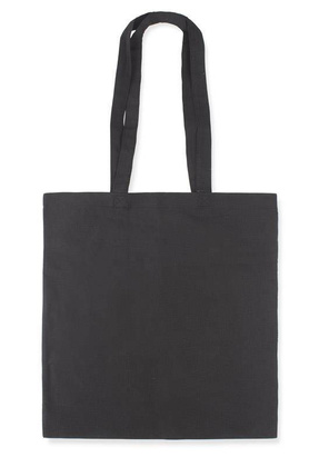 Torba bawełniana GRAIN 140g 20338-02 Czarny
