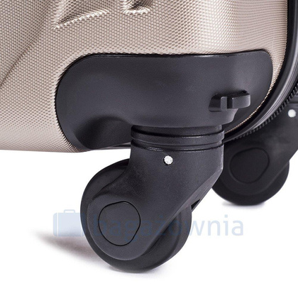 Zestaw 3 walizek WINGS 304 Czarne