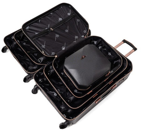 Mała walizka podróżna RGL 941 S Rose red