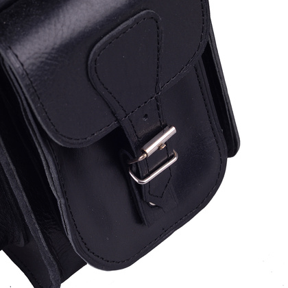 Torebka damska skórzana KEMER 889 Czarny