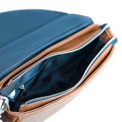 T-12 Torebka franczeska L - camel KEMER