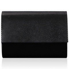 Torebka damska wizytowa KEMER SOLIER F14B Czarna - min. zamówienie 20 / 50 / 100 szt.