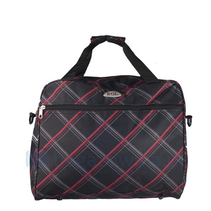 Torba podróżna podręczna PELLUCCI RGL WIZZ AIR M2 Czarna Bordo