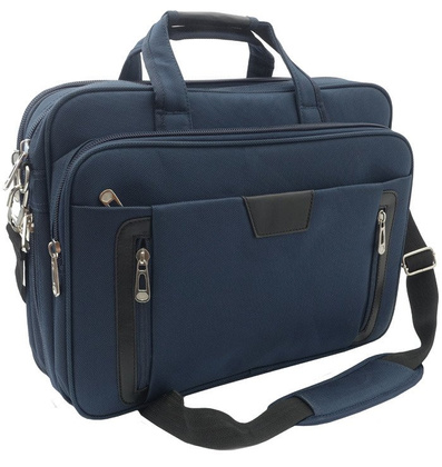 Teczka na laptop granatowa 698034 - min. zamówienie 20 / 50 / 100 szt.