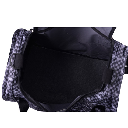 Torba podróżna podręczna PELLUCCI RGL WIZZ AIR C9 Czarno / Biały piorun