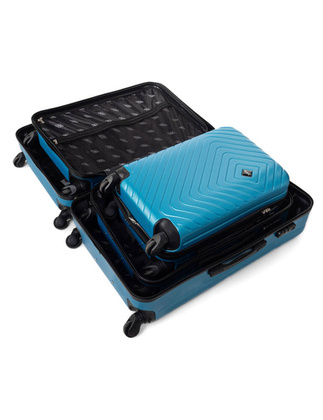 Zestaw 4 walizek PELLUCCI  RGL 741 Bordowy