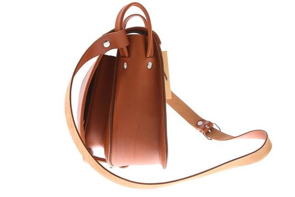 Listonoszka duża torebka KEMER VOOC Vintage P27 Koniak