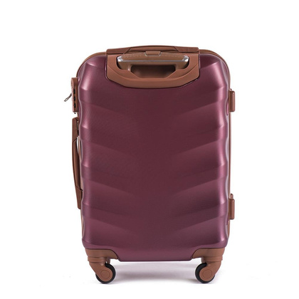 Mała kabinowa walizka WINGS 402 S Bordowa