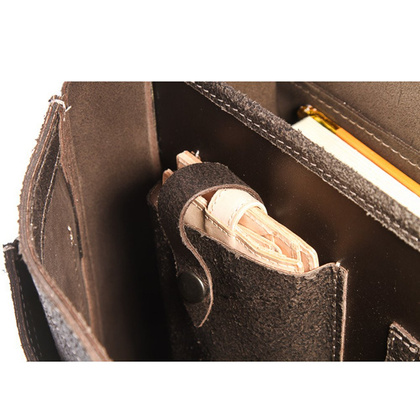 Torba z paskiem KEMER VOOC Crazy Horse TC1 czarny