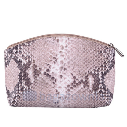 Kosmetyczka skórzana KEMER KO320 Łuska Brąz - min. zamówienie 20 / 50 / 100 szt.