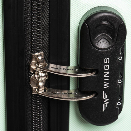 Zestaw 3 walizek WINGS AT01 Szare