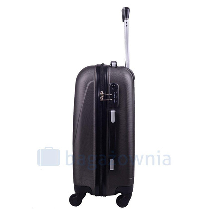 Mała kabinowa walizka WINGS 0912 S Ryanair Ciemno szara