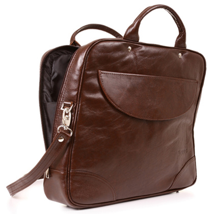 DAMSKA TORBA NA LAPTOPA 15,6' KEMER VOOC EP13 BRĄZOWA