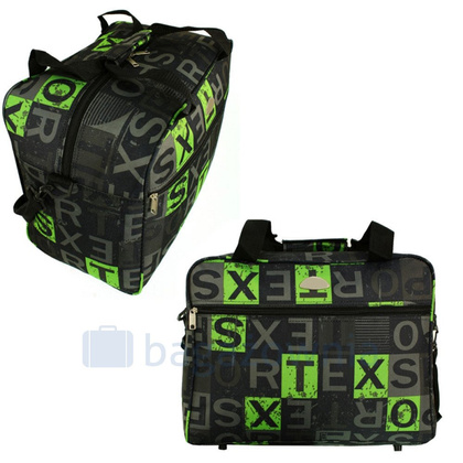 Torba podróżna podręczna PELLUCCI RGL RYANAIR S2 Szaro zielona