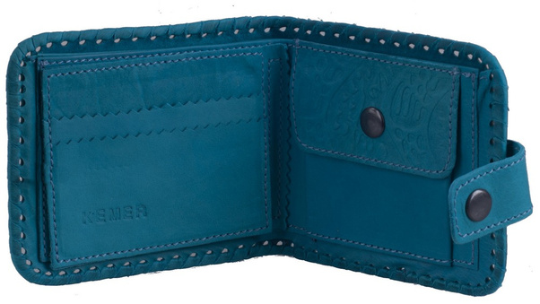 Portfel damski skórzany KEMER KGKM-05-035-0612-S8- - min. zamówienie 20 / 50 / 100 szt.