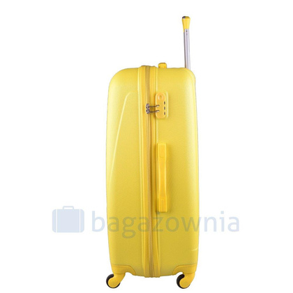 Duża walizka WINGS 310 L Żółta